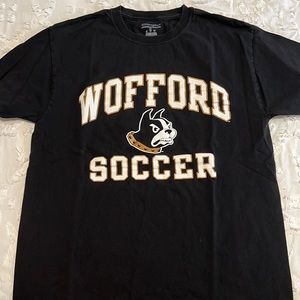 Wofford Soccer Black Cotton Tee